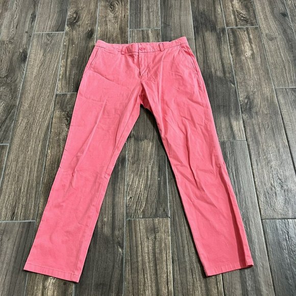 Vineyard Vines Pink Pants size 33x30